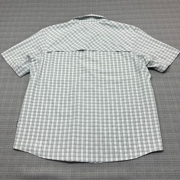 Alaskan Hardgear Shirt Mens Large Standard Fit Fishing Hiking Walking Vented - Picture 9 of 14